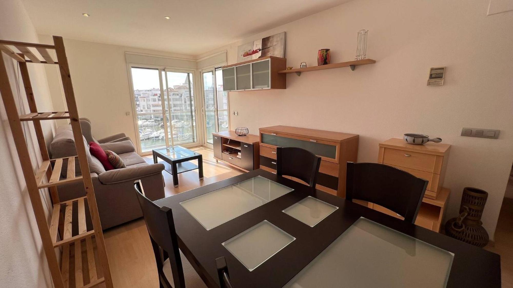 Precioso Piso Con Vista Al Canal Y Piscina En Roses Av-69 Exterior photo